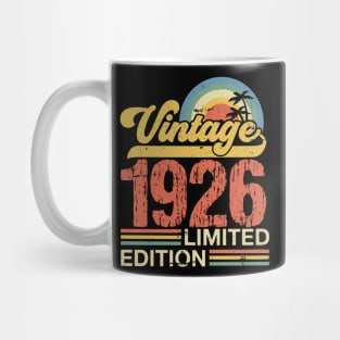 Retro vintage 1926 limited edition Mug